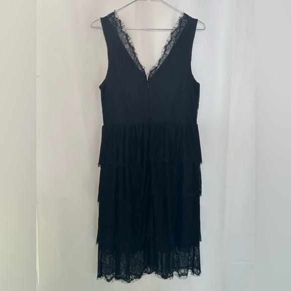 BOSTON PROPER Layered Lace DRESS - Picture 3 of 7